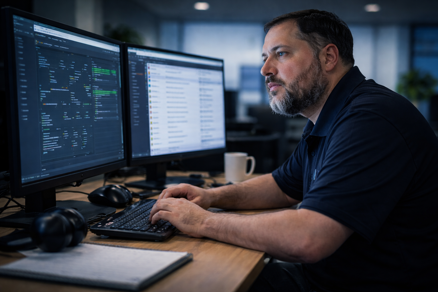 A CTS engineer providing after-hours support and infrastructure monitoring for client environments.