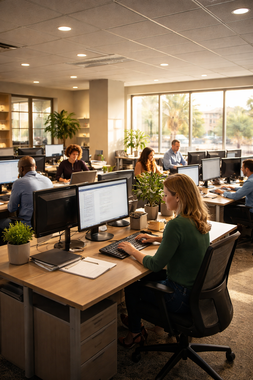 The CTS office in Gilbert, Arizona, with bright natural sunlight — built for businesses across the East Valley.