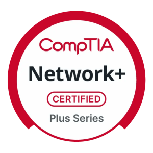 CompTIA Network+ certification badge